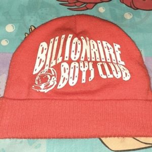 Billionaire Boys Club Orange Winter Beanie Hat Cap